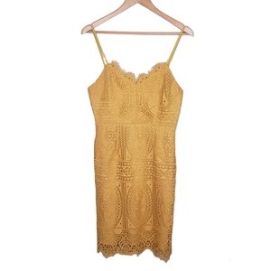 NEW One One Six Nordstrom Crochet Fringe Boho Dress